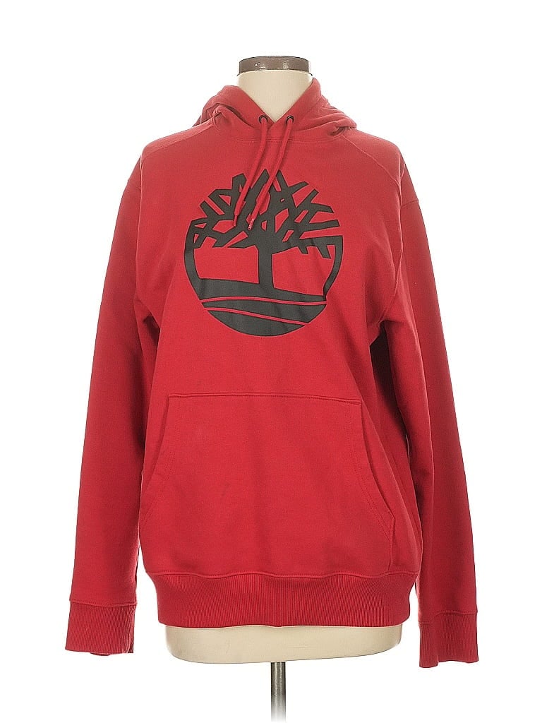 Click to view more detailed imagery on our partner's website Pre-owned Timberland Pullover Hoodie In Red