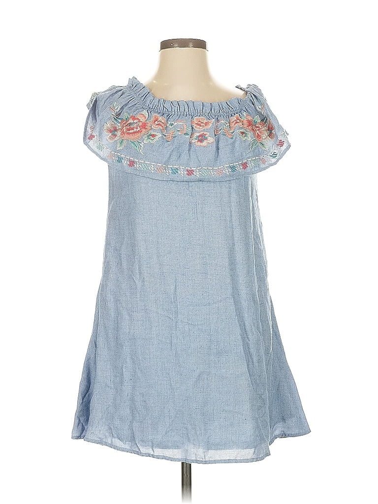 Pre-owned Thml Casual Dress In Blue