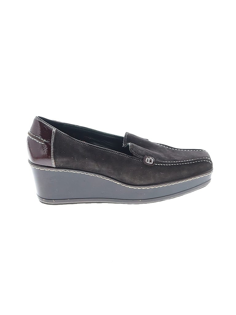 Donald J Pliner Black Brown Wedges Size 7 1/2 - photo 1