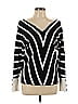 Unbranded Stripes Black Pullover Sweater Size M - photo 1