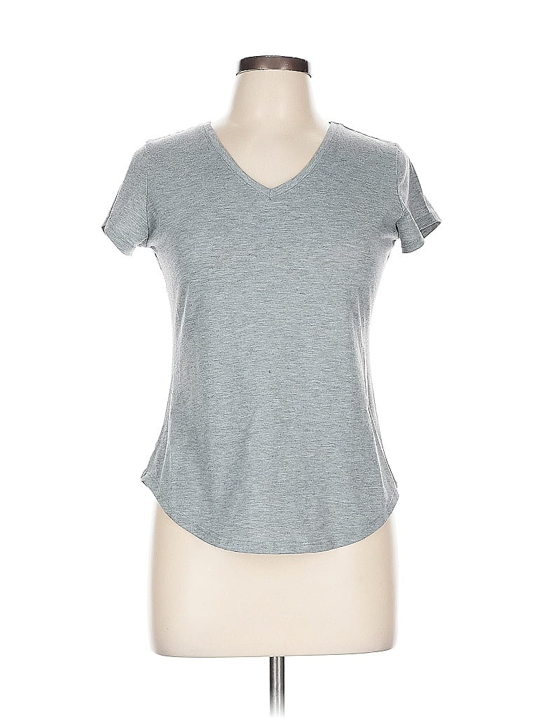 Pre-owned Assorted Brands Short Sleeve T-shirt In Gray