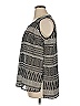 Collective Concepts 100% Polyester Silver Sleeveless Blouse Size 1X - photo 5