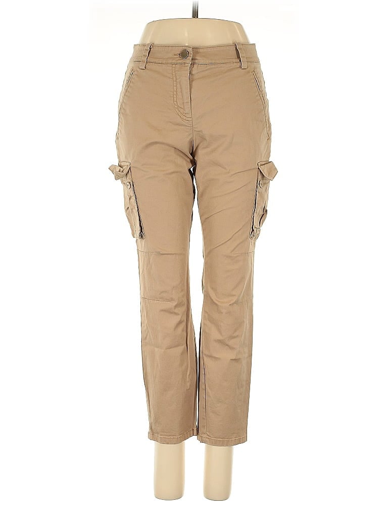 Pre-owned Stefanel Cargo Pants In Brown
