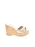 Jimmy Choo Ivory Tan Wedges Size EU 36 - photo 1