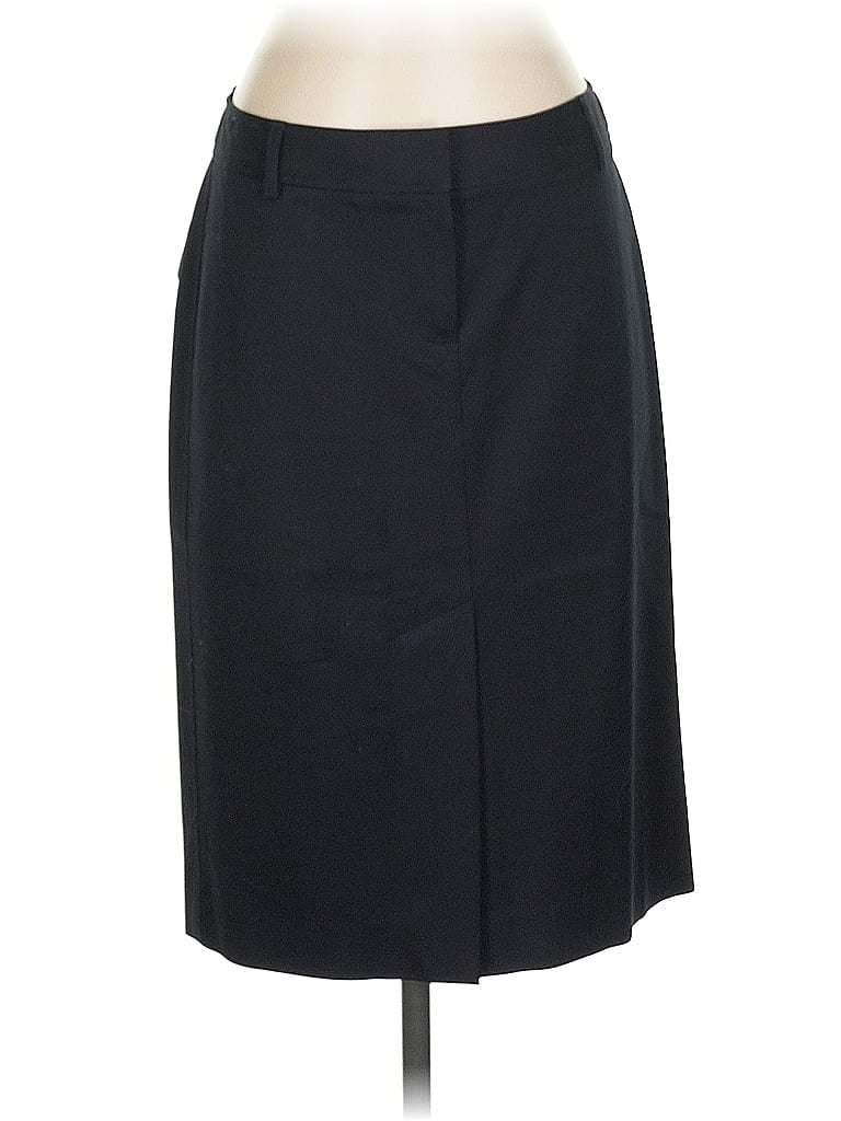 Pre-owned Theory Formal Skirt In Black