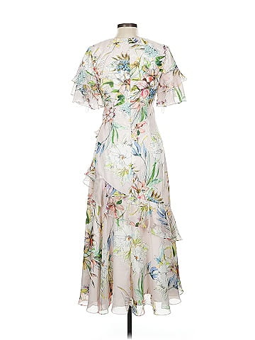 Theia Ivory Cocktail Dress Size 8
