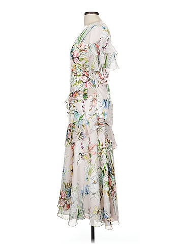 Theia Ivory Cocktail Dress Size 8