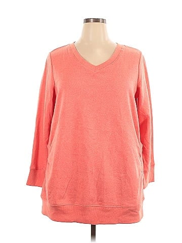 Woman Within Pullover Sweater (view 1)