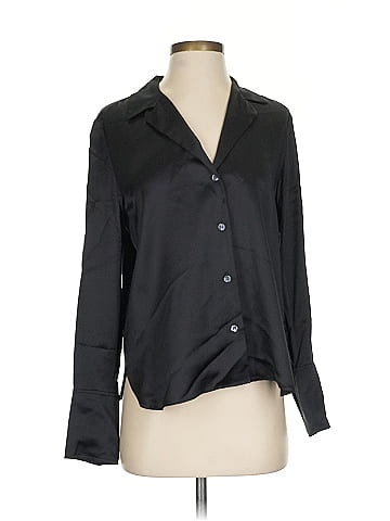 Banana Republic Long Sleeve Silk Top (view 1)