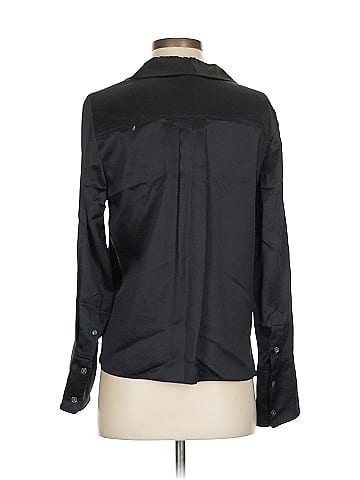 Banana Republic Long Sleeve Silk Top (view 2)