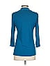 Ann Taylor Factory Teal Blue 3/4 Sleeve Top Size S - photo 2