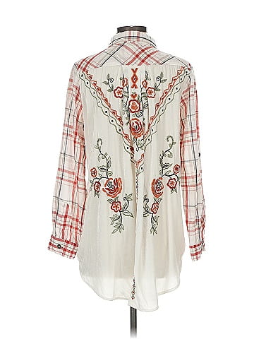Kyla Seo Long Sleeve Button-Down Shirt (view 2)