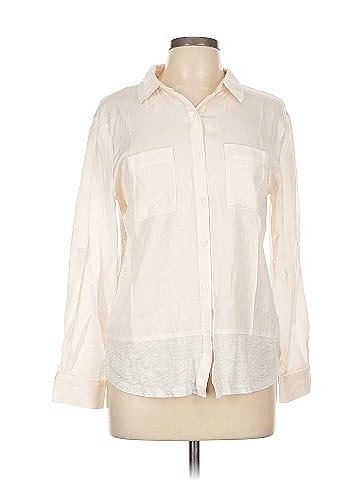 Ann Taylor LOFT Long Sleeve Blouse (view 1)