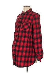 Isabel Maternity Long Sleeve Button Down Shirt