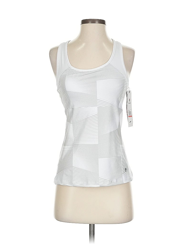 Click to view more detailed imagery on our partner's website Pre-owned Fila Active Tank Top In White