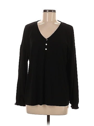 Anne Klein Long Sleeve Blouse (view 1)