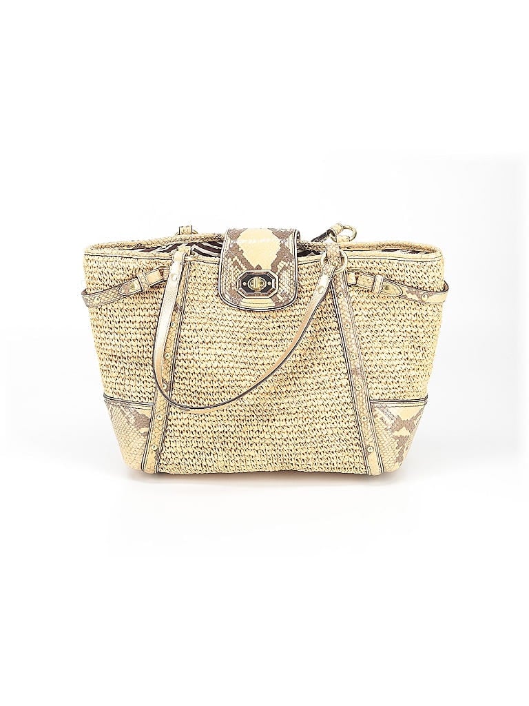 Coach Factory Metallic Gold Tan Tote One size - photo 1