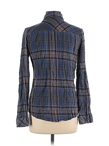 Wet Seal Long Sleeve Button-Down Shirt (view 2)