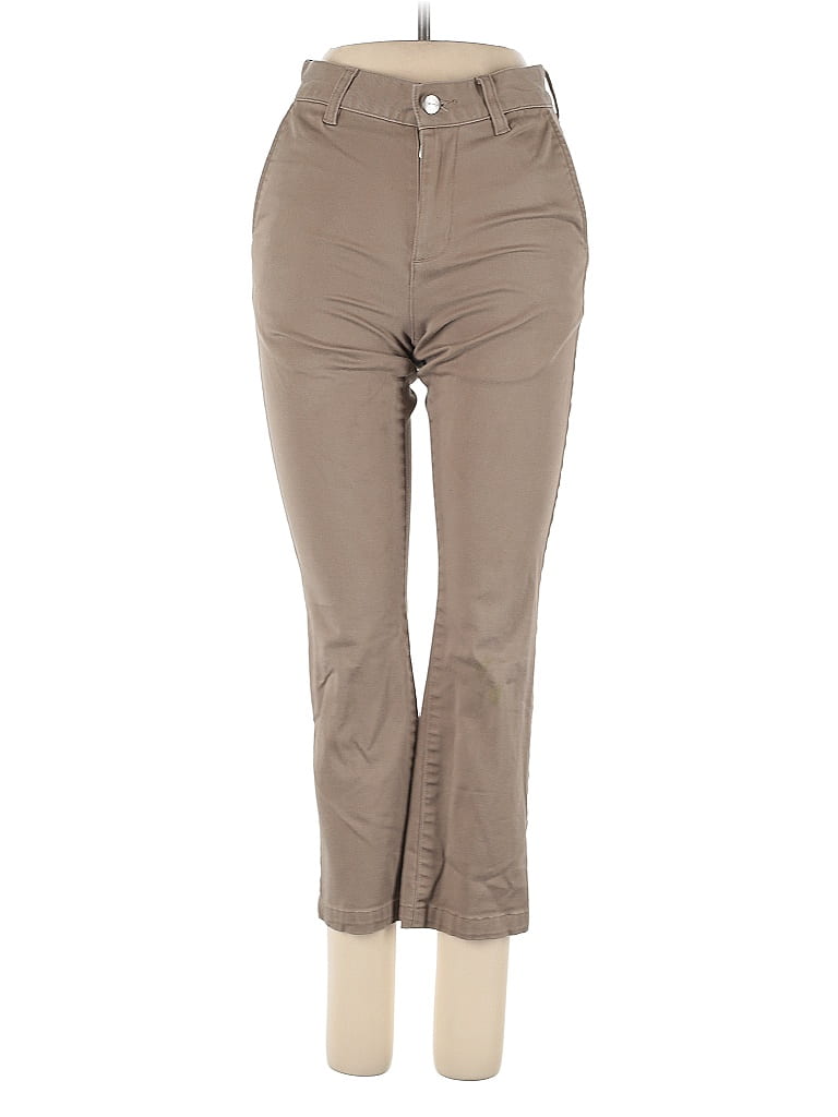 RVCA Tan Brown Khakis Size 24 waist - photo 1