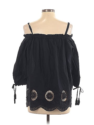 Ann Taylor LOFT 3/4 Sleeve Blouse (view 2)