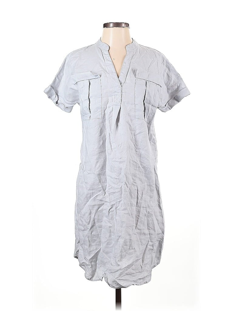 Pre-owned Pure Navy Casual Dress In Gray