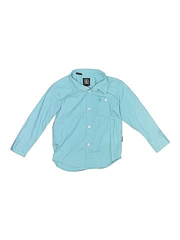 Volcom Long Sleeve Button-Down Shirt (view 1)