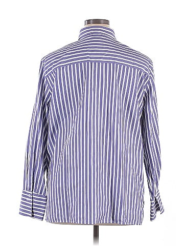 Foxcroft Long Sleeve Button-Down Shirt (view 2)