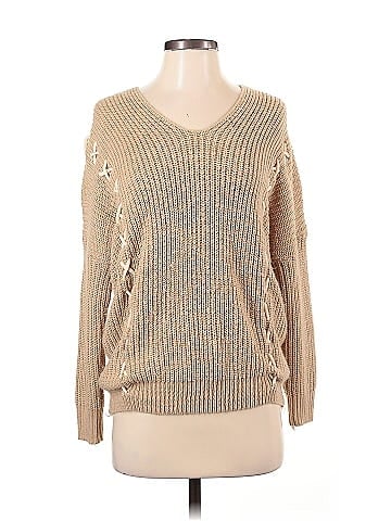 Pink Owl Pullover Sweater (view 1)