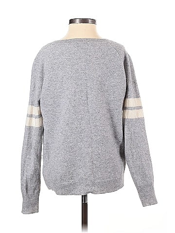 Aqua Cashmere Pullover Sweater (view 2)