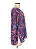 Chenault 100% Polyester Blue 3/4 Sleeve Blouse Size M - photo 4