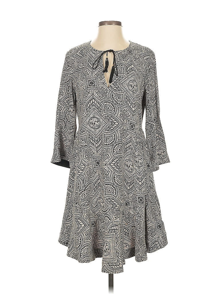 Pre-owned Twelfth Street By Cynthia Vincent Casual Dress In Gray