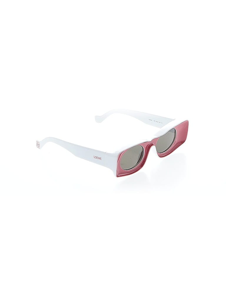 Loewe White Pink Sunglasses One size - photo 1
