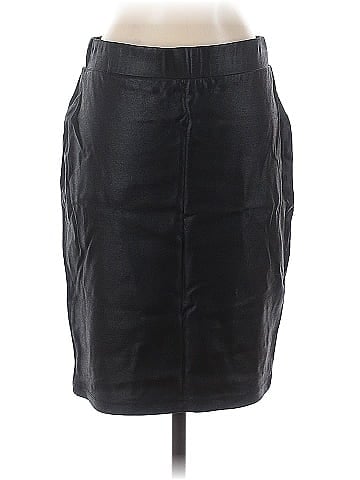 Seed Faux Leather Skirt (view 2)