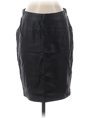 Seed Faux Leather Skirt (view 1)