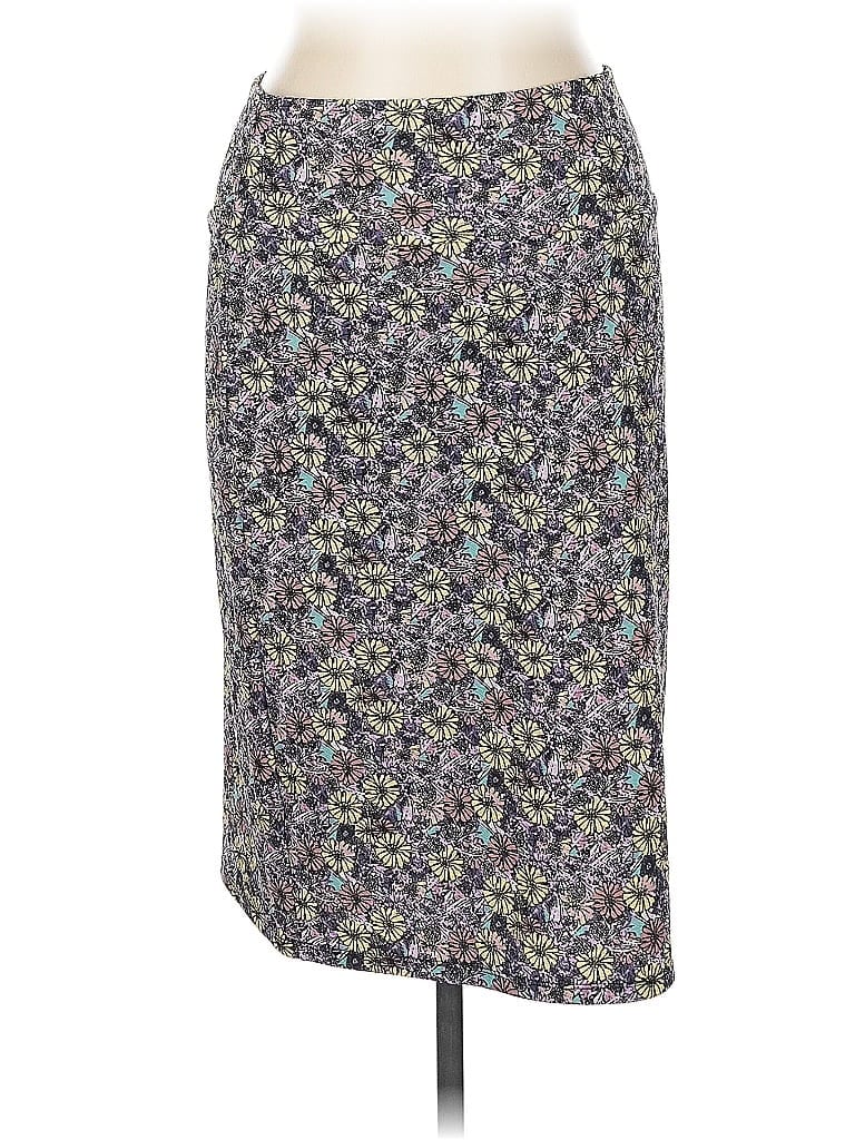 Pre-owned Lularoe Casual Skirt In Purple