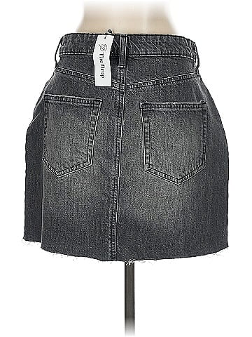 The Drop Denim Skirt (view 2)
