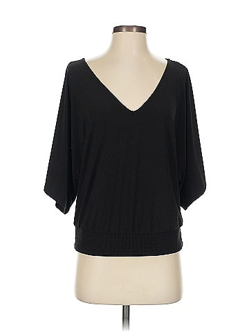 White House Black Market 3/4 Sleeve T-Shirt (view 1)
