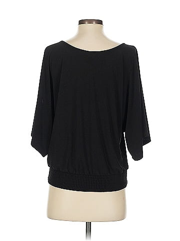 White House Black Market 3/4 Sleeve T-Shirt (view 2)