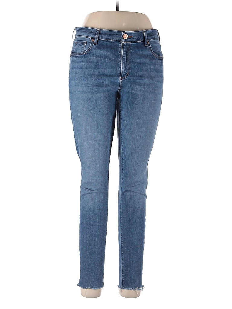 Pre-owned Ann Taylor Loft Jeans In Blue