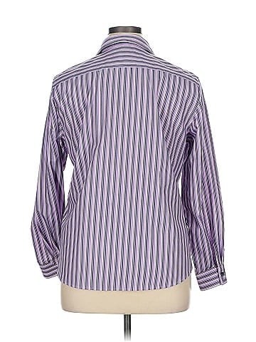 Foxcroft Long Sleeve Button-Down Shirt (view 2)