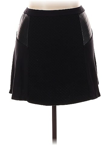 Kensie Faux Leather Skirt (view 1)
