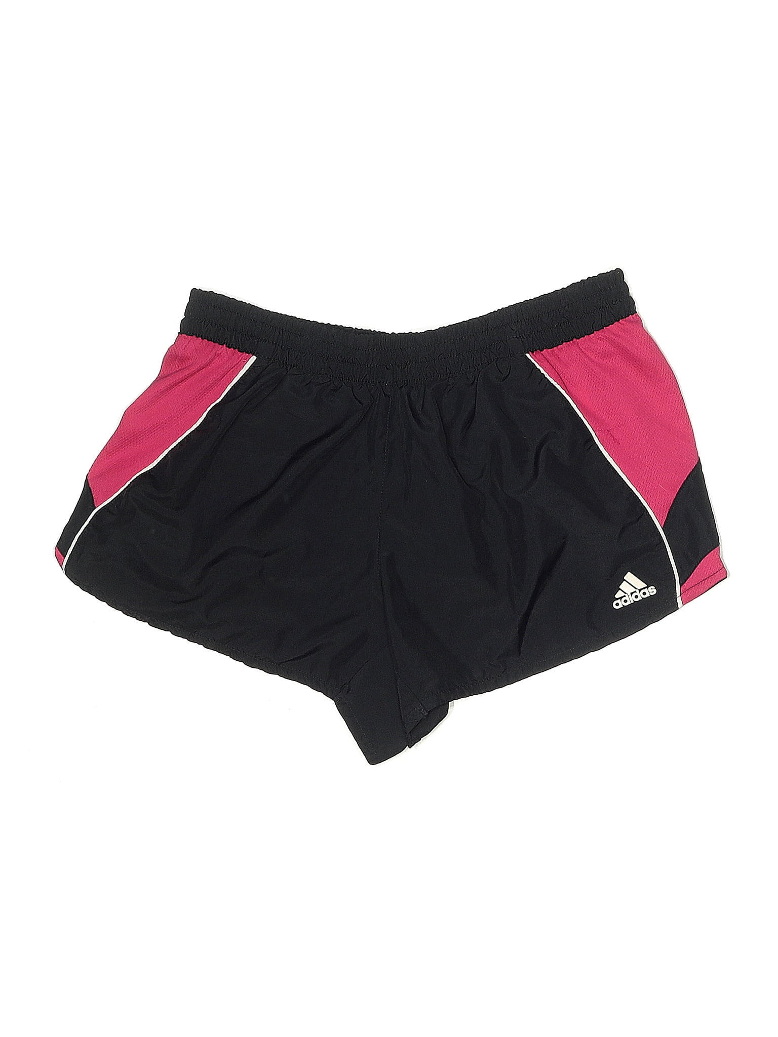 Adidas 100% Polyester Black Athletic Shorts Size M