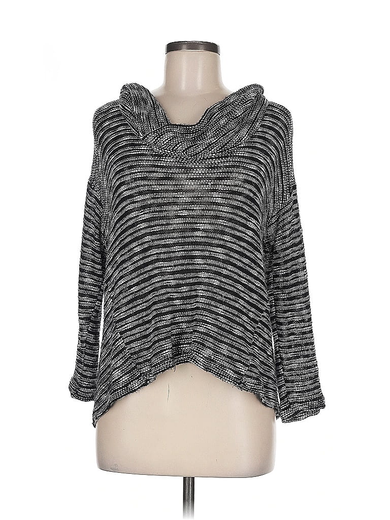 Pre-owned Splendid Poncho In Gray