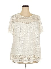 City Chic Short Sleeve Blouse