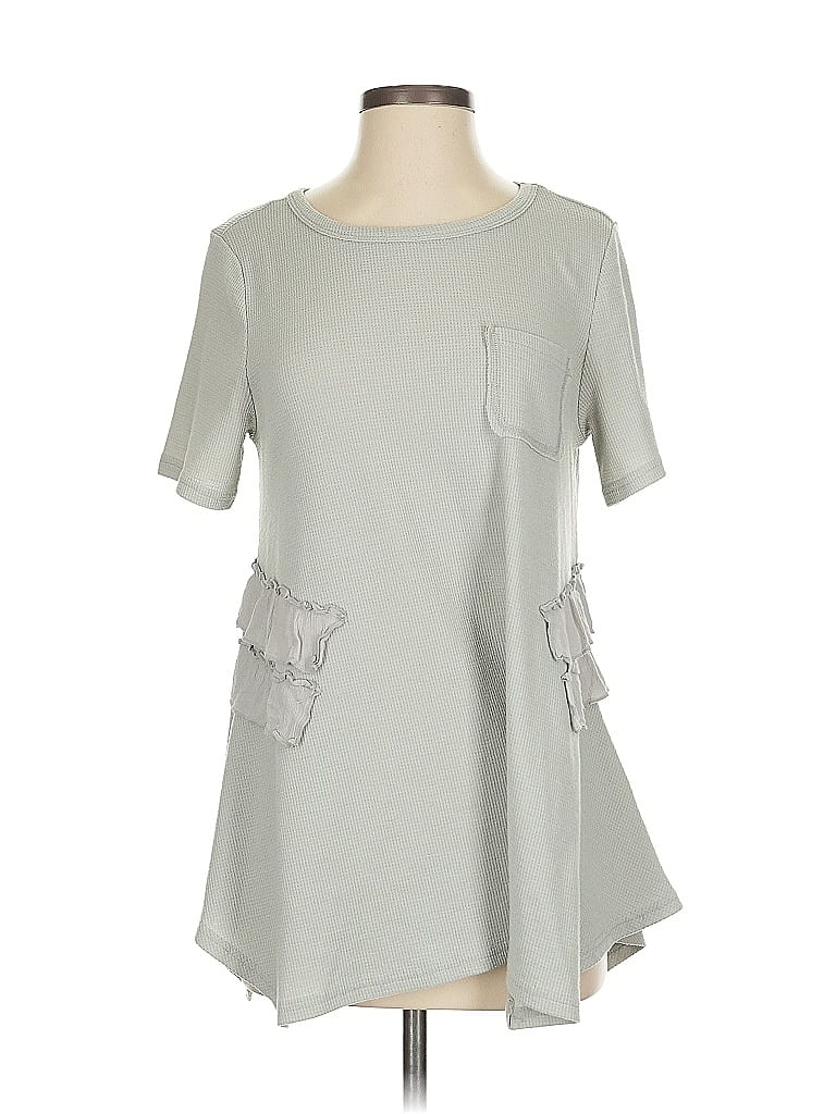Pre-owned Doe & Rae Casual Dress In Gray