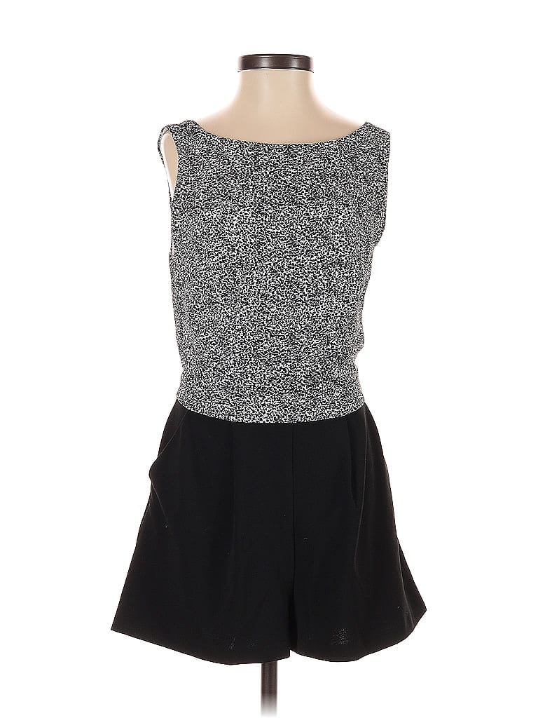 Pre-owned Mango Romper In Black