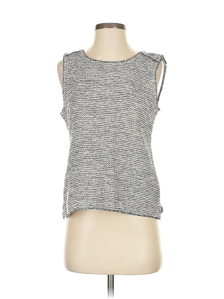 Pre-owned Banana Republic Sleeveless T-shirt In Gray