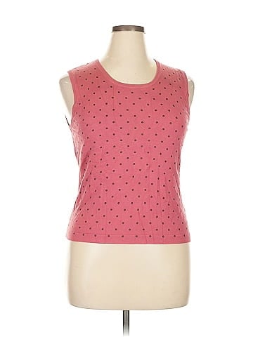 Kasper Sleeveless Silk Top (view 1)