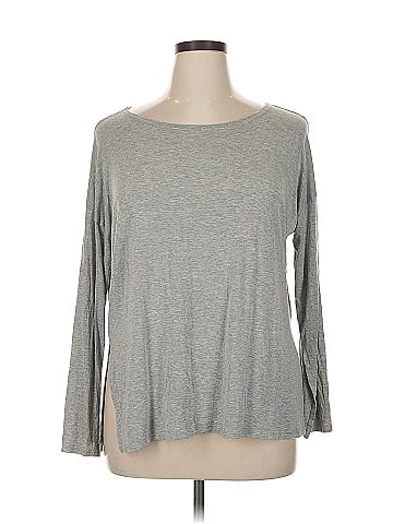 Blue Blush Long Sleeve Top (view 1)