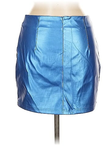 Bailey Rose Faux Leather Skirt (view 2)